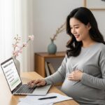 임신 주차 계산하는 산모